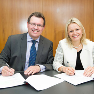 Andy Flowerday and Liv Garfield